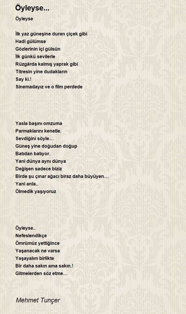 Mehmet Tunçer