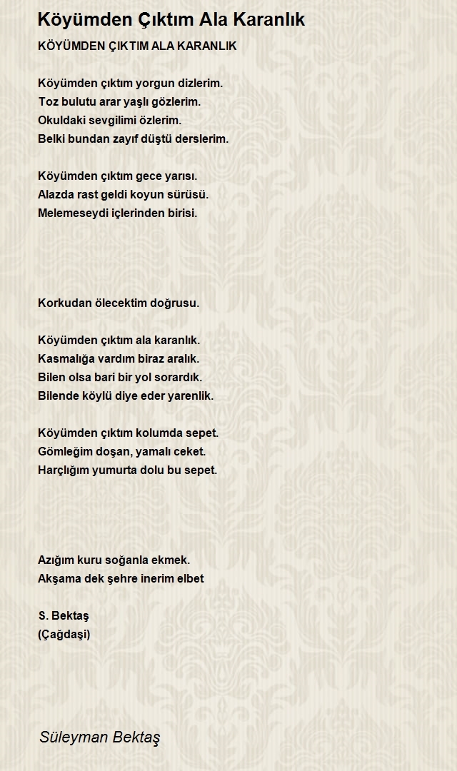 Süleyman Bektaş