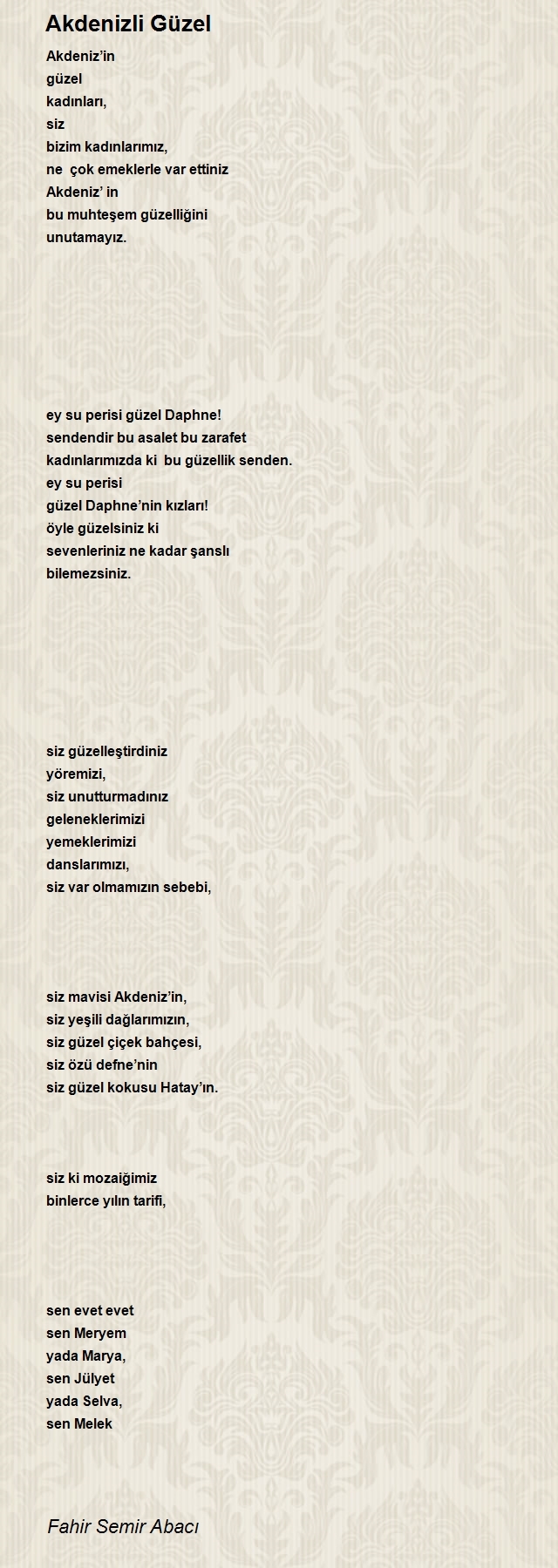 Fahir Semir Abacı