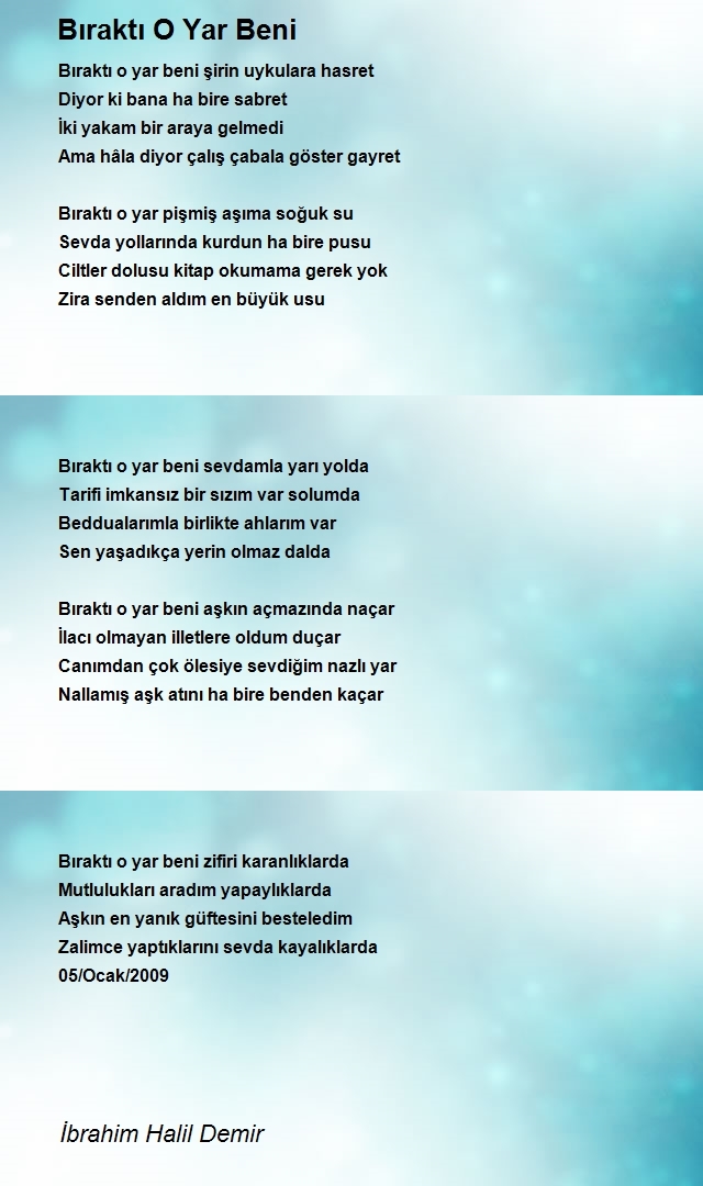 İbrahim Halil Demir