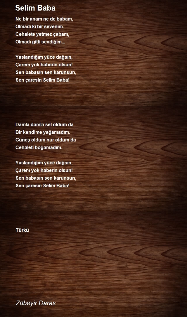 Zübeyir Daras