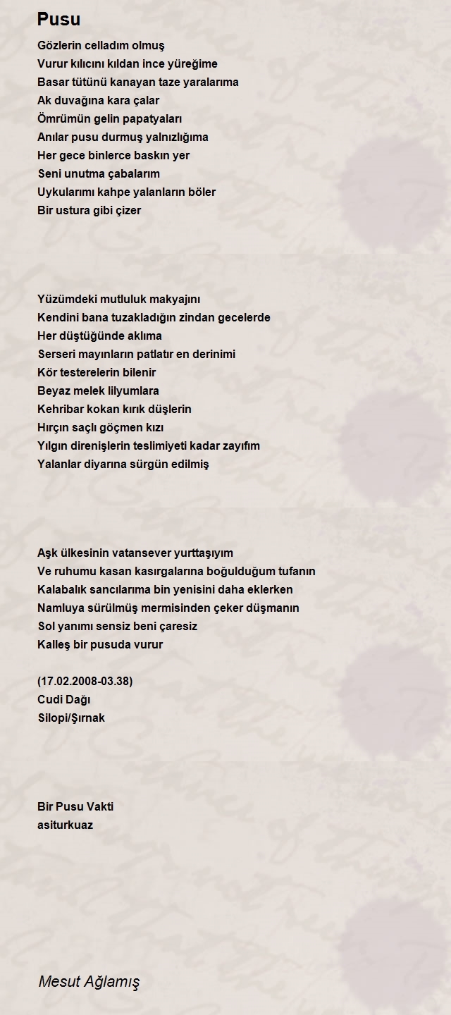 Mesut Ağlamış