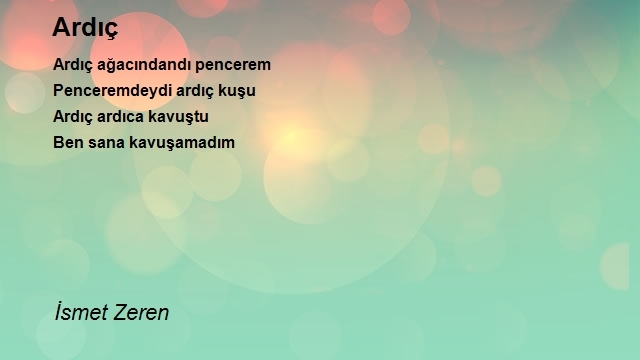 İsmet Zeren