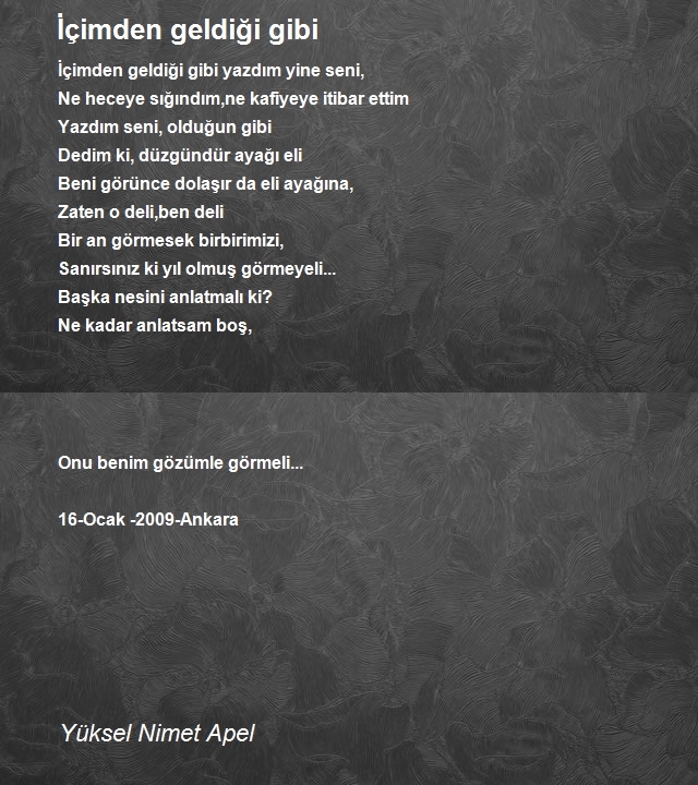 Yüksel Nimet Apel