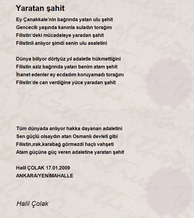 Halil Çolak