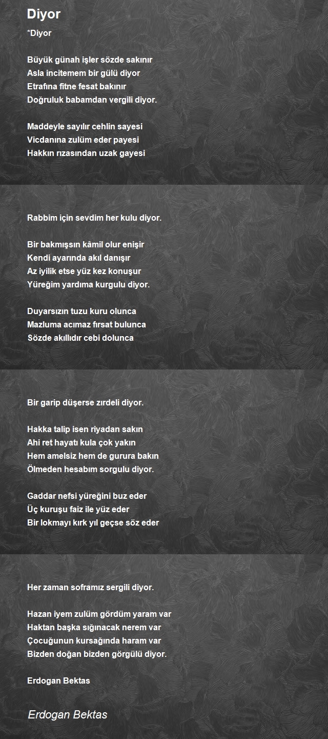 Erdogan Bektas
