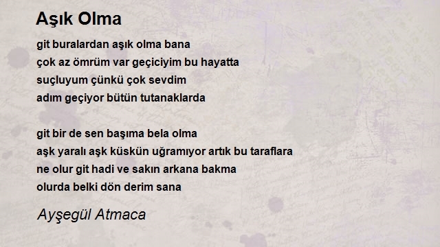 Ayşegül Atmaca