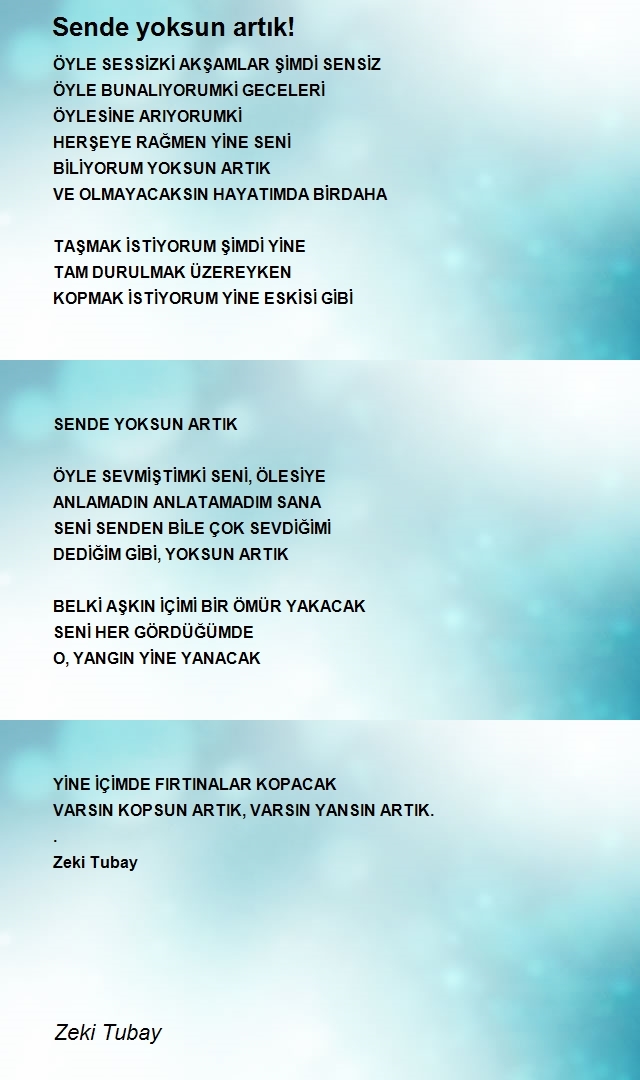 Zeki Tubay