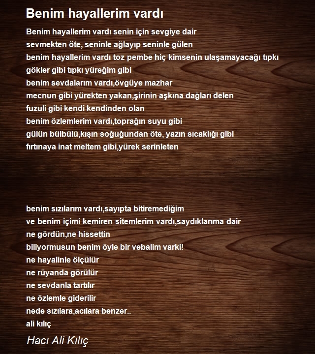 Hacı Ali Kılıç