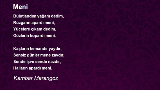 Kamber Marangoz