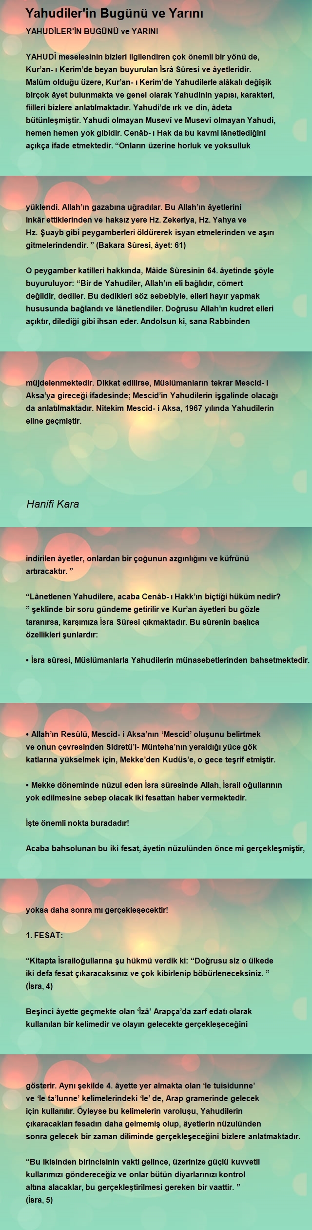 Hanifi Kara