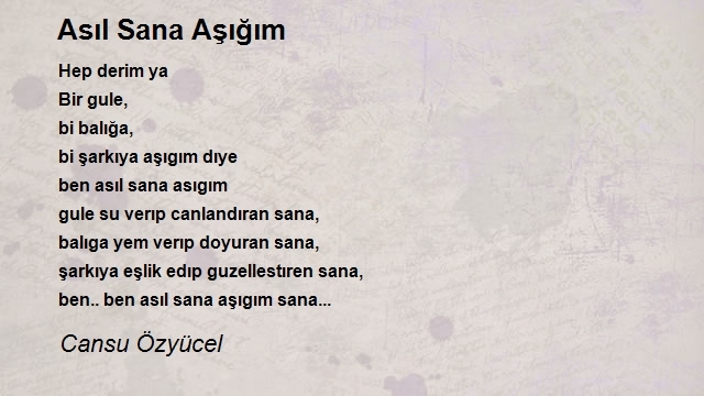 Cansu Özyücel