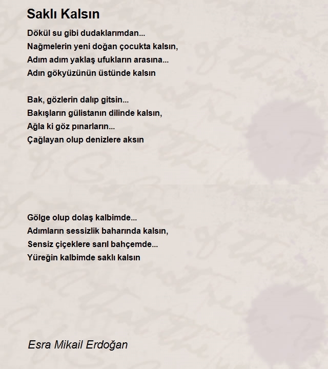 Esra Mikail Erdoğan