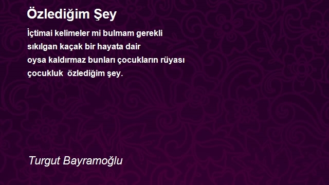 Turgut Bayramoğlu