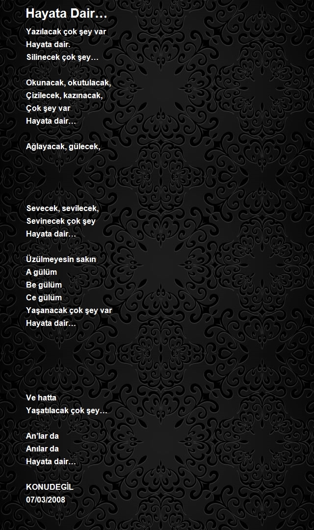 Şair Konudegil 1