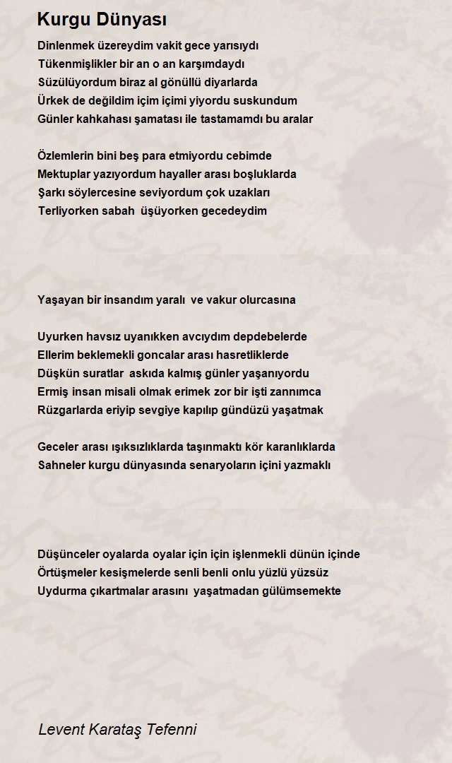 Levent Karataş Tefenni