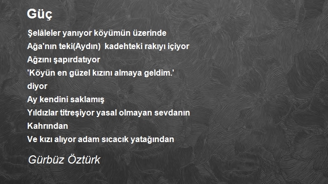Gürbüz Öztürk