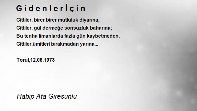 Habip Ata Giresunlu