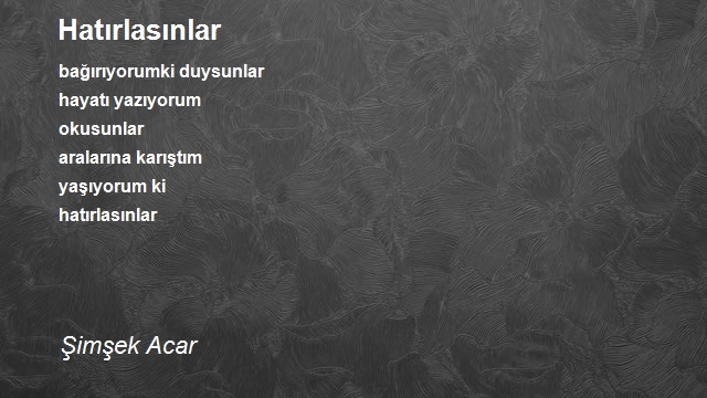 Şimşek Acar