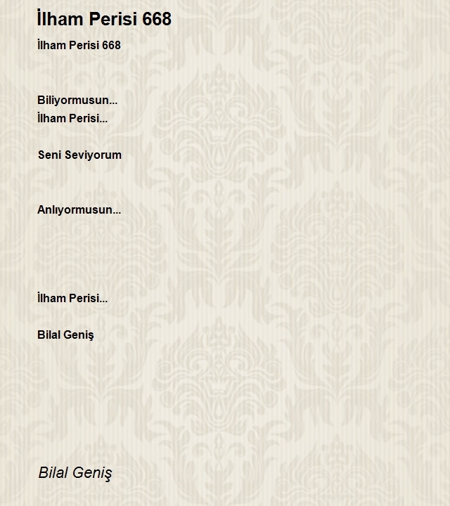 Bilal Geniş