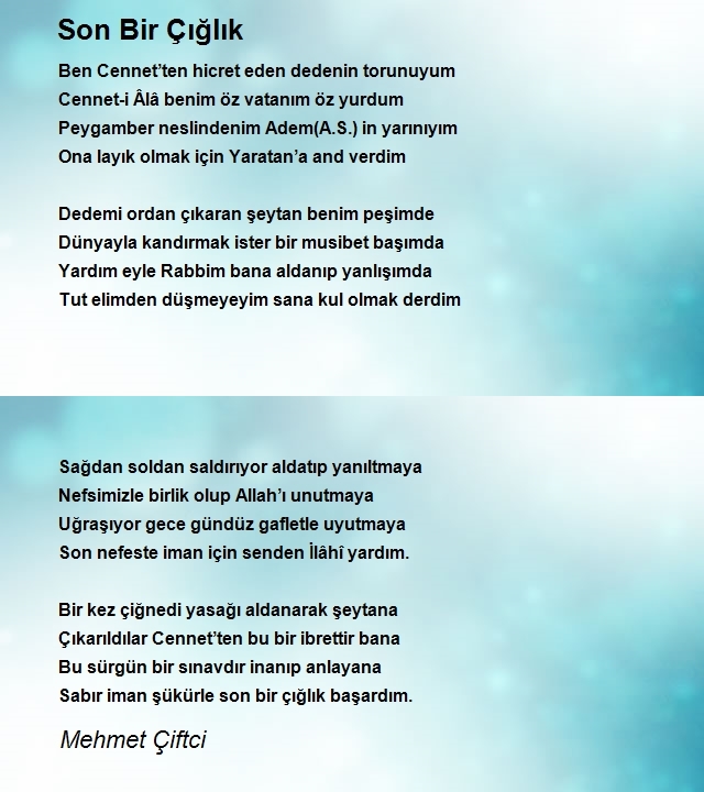 Mehmet Çiftci