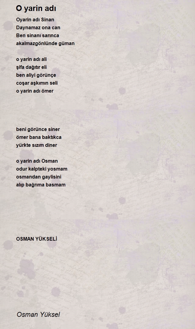 Osman Yüksel