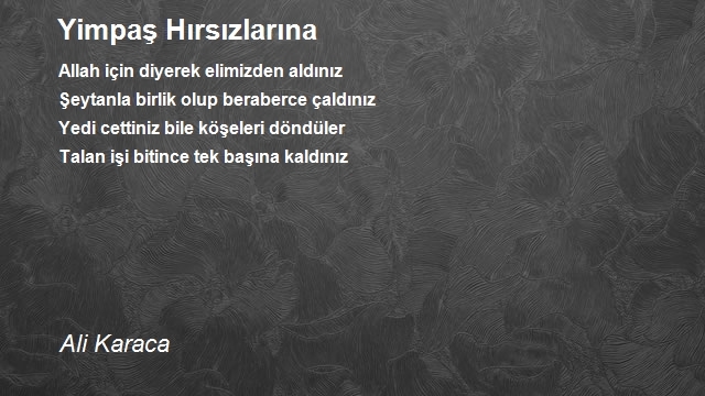 Ali Karaca