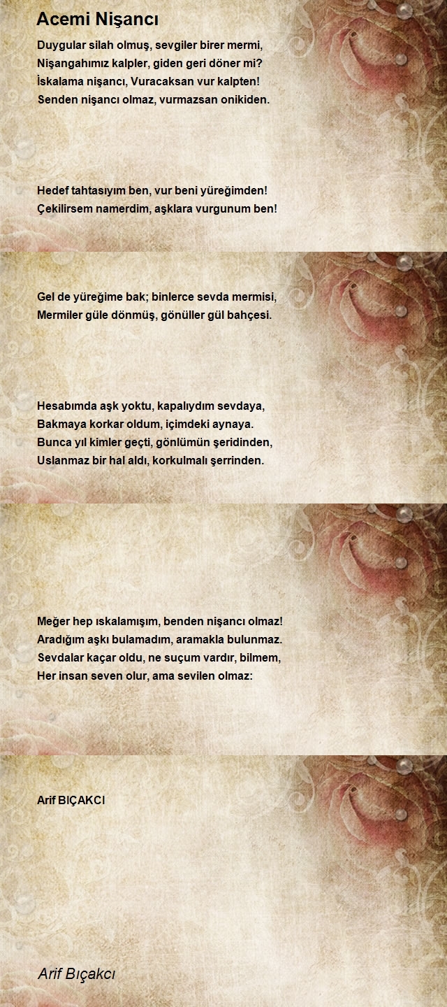 Arif Bıçakcı