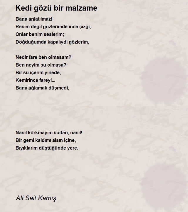 Ali Sait Kamış