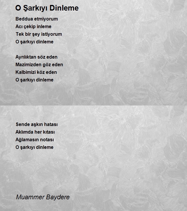 Muammer Baydere