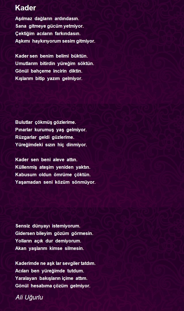 Ali Uğurlu