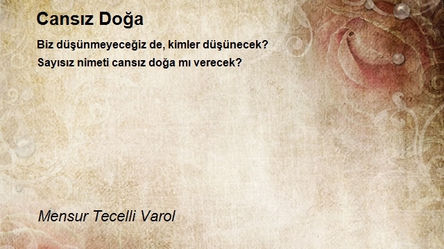 Mensur Tecelli Varol