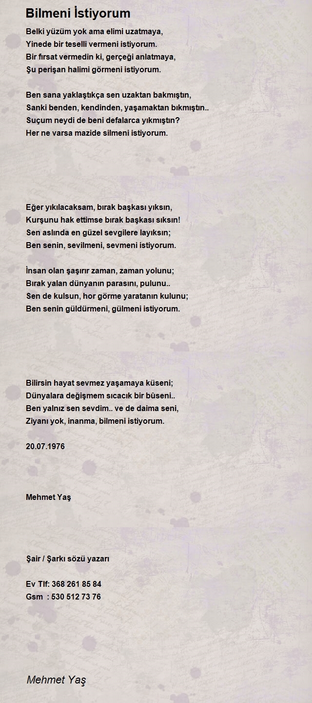 Mehmet Yaş
