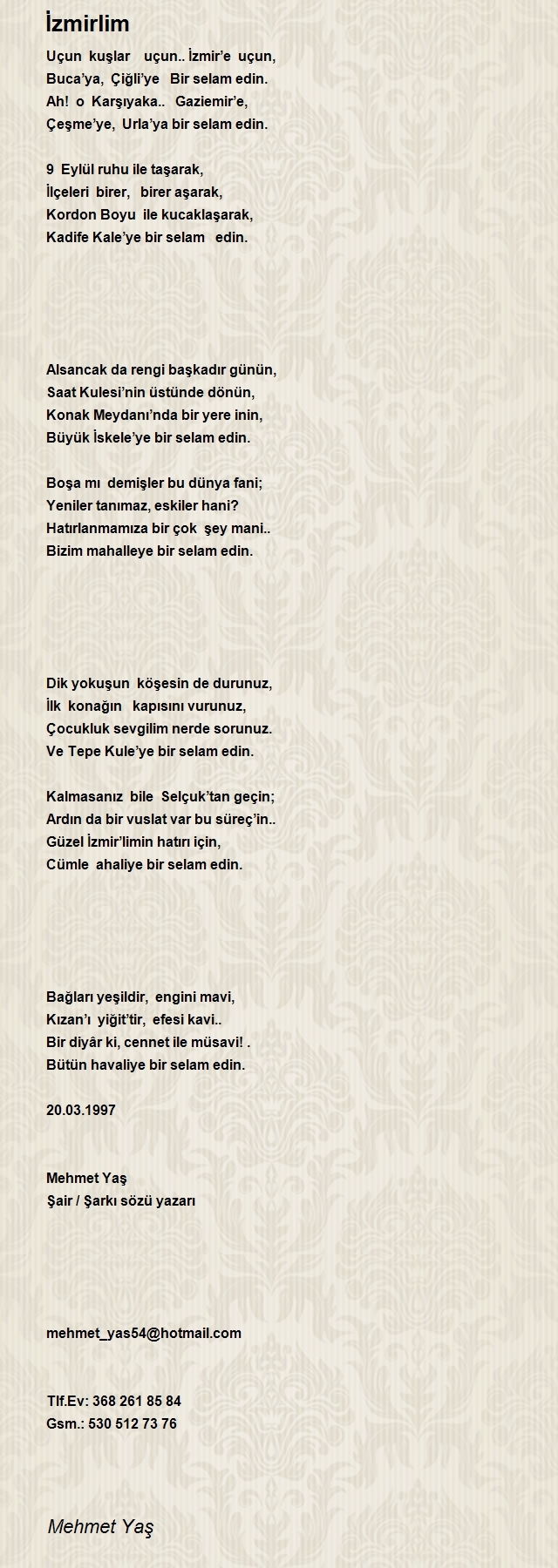 Mehmet Yaş