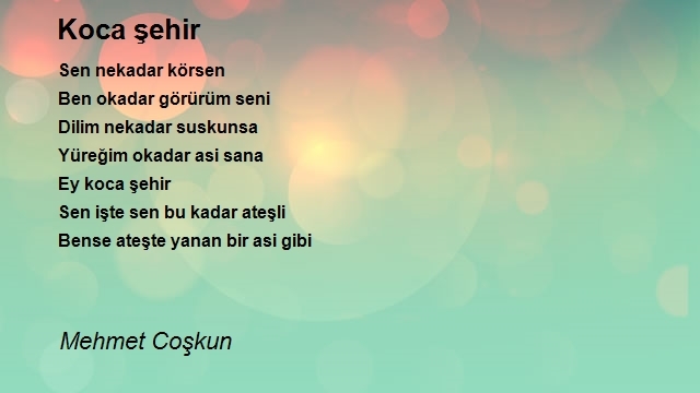 Mehmet Coşkun