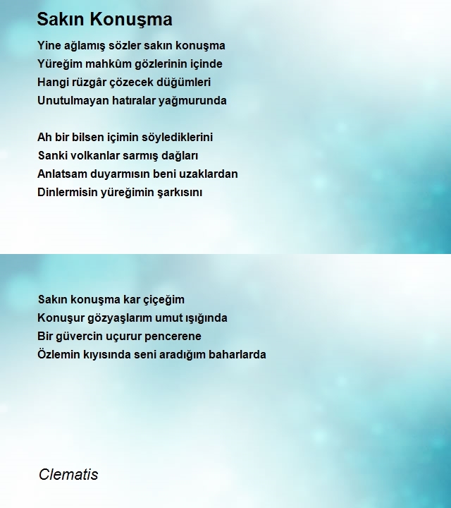 Şair Clematis