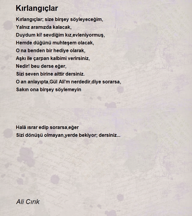Ali Cırık