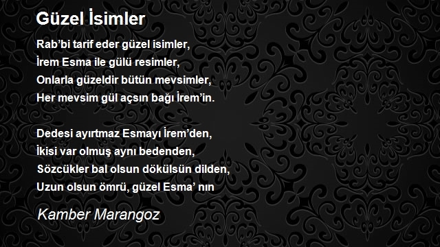 Kamber Marangoz