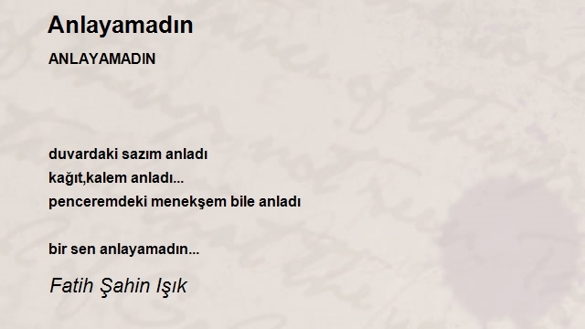 Fatih Şahin Işık