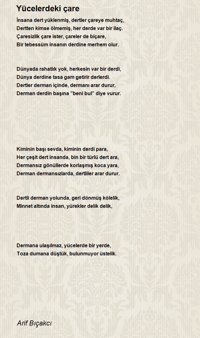Arif Bıçakcı