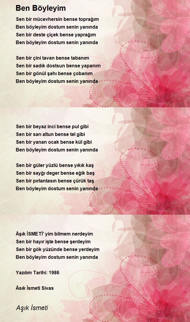 Aşık İsmeti