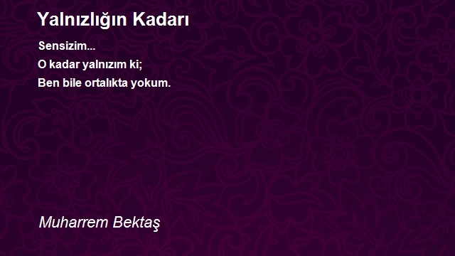 Muharrem Bektaş