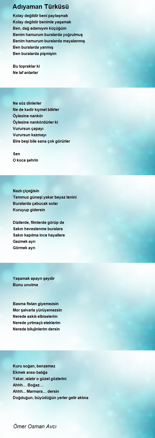 Ömer Osman Avcı