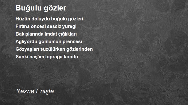 Yezne Enişte