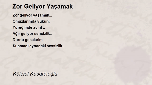 Köksal Kasarcıoğlu