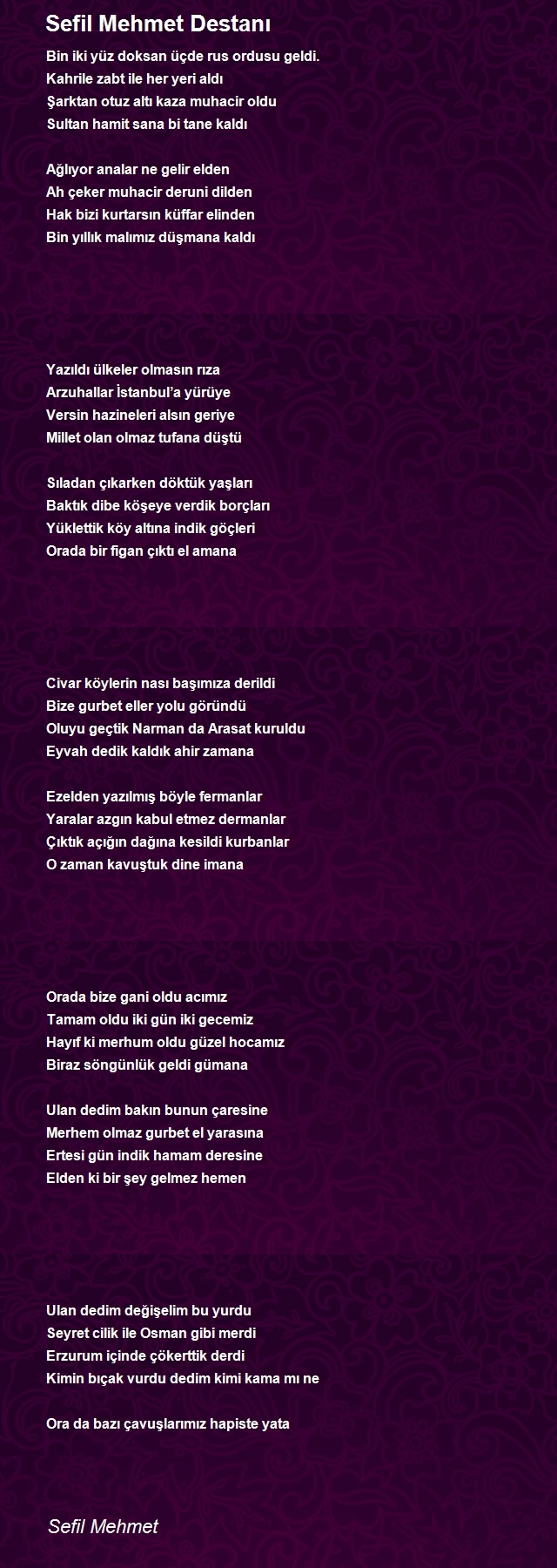 Sefil Mehmet