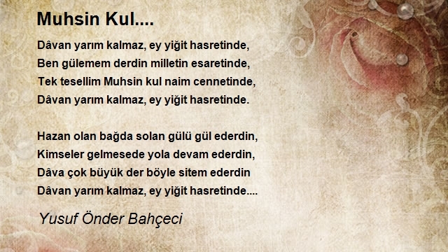 Yusuf Önder Bahçeci