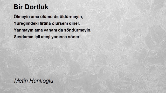 Metin Hanlıoglu