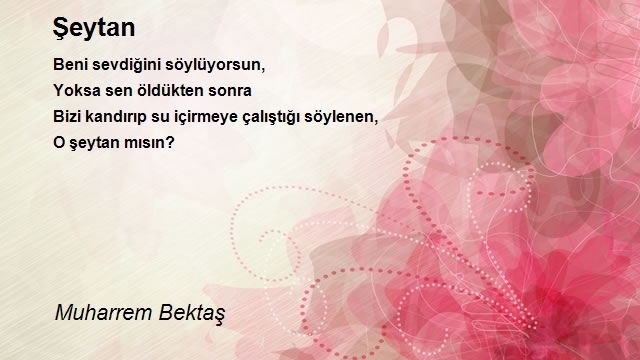 Muharrem Bektaş