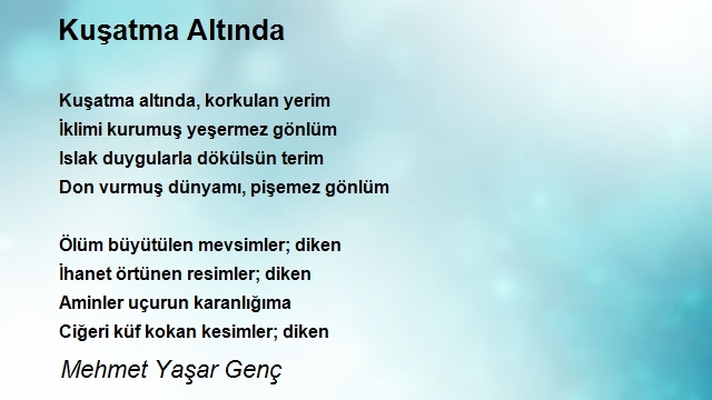 Mehmet Yaşar Genç